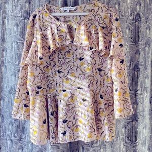 Cupcakes and Cashmere Paisley Blouse/Size M